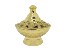 Quemador de incienso de metal