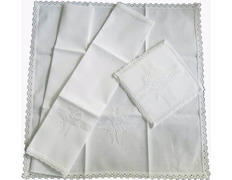 Conjunto paños Altar | Palia, Purificador, Manutergio Corporal Conjunto paños Altar | Palia, Purificador, Manutergio Corporal