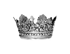 Añadir a la cesta Corona de plata con aro de 5 cm de diámetro Corona de plata con aro de 5 cm de diámetro