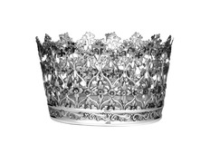 Añadir a la cesta Corona de plata decorada con elementos litúrgicos Corona de plata decorada con elementos litúrgicos