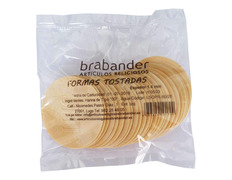 20 formas tostadas | 74 mm.