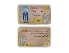 Añadir a la cesta Estampa Virgen Milagrosa con medalla Estampa Virgen Milagrosa con medalla