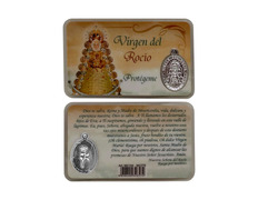 Añadir a la cesta Estampa de la Virgen del Rocío con medalla Estampa de la Virgen del Rocío con medalla