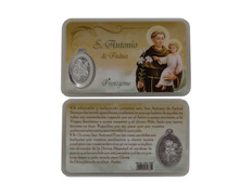 Añadir a la cesta Estampita de San Antonio de Padua con oración Estampita de San Antonio de Padua con oración