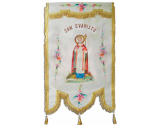 Estandarte personalizable pintado a mano