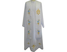 Estolón de poliéster con insignia mariana bordada (AM)