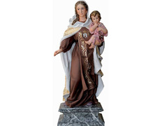Virgen del Carmen con Niño - Estilo Barroco