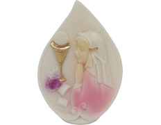 Figura religiosa | Recuerdo de 1ª Comunión para niña