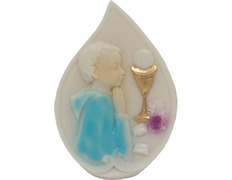 Figura religiosa | Recuerdo de Primera Comunión para niño
