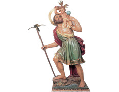 San Cristóbal con el Niño en el hombro