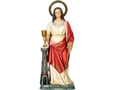 Santa Bárbara, patrona de los mineros.