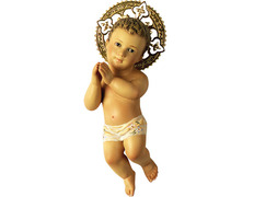 Niño Jesús con aureola para cuna