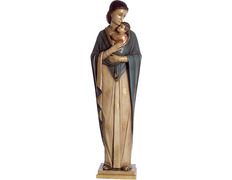 Virgen María con el Niño Jesús en brazos