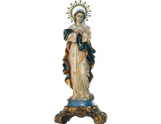 Purísima Concepción con acabado en pan de oro