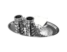 Juego de Bautizo fabricado en acero inoxidable