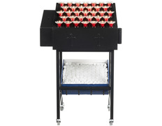 Velas ecológicas de iglesia | Lampadario  33 velas negro