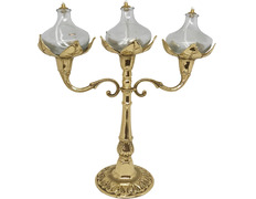 Lámpara de cera liquida con tres luces