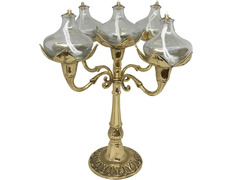 Lámpara de cinco luces de parafina