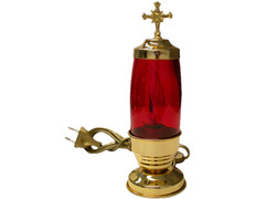 Lámpara del Santísimo eléctrica con 22 cm. de altura