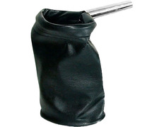 Añadir a la cesta Limosnero de polipiel con mango de metal Limosnero de polipiel con mango de metal