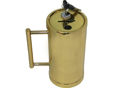 Añadir a la cesta Limosnero de metal dorado Limosnero de metal dorado