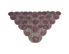 Añadir a la cesta Mantilla de tres picos | Color burdeos Mantilla de tres picos | Color burdeos