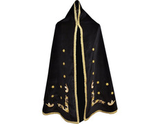 Manto para Virgen con aplicaciones