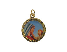 Añadir a la cesta Medalla barata de la Virgen con el Niño Medalla barata de la Virgen con el Niño