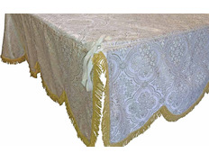 Palio religioso brocado de 4 varas