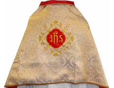 Paño humeral con bordado JHS