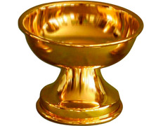 Añadir a la cesta Patena lisa en metal con baño dorado Patena lisa en metal con baño dorado