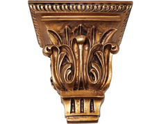 Peana para figuras de Santos | Imitación madera