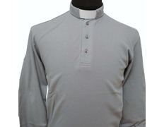 Añadir a la cesta Polo clergyman gris claro | M/L Polo clergyman gris claro | M/L
