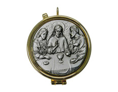 Portaviático con Última Cena en relieve