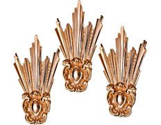 Añadir a la cesta Potencias fabricadas en bronce baño de oro Potencias fabricadas en bronce baño de oro