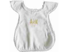 Vestido de Bautismo con bordado de palomas