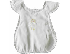 Vestido para Bautismo con vela bordada