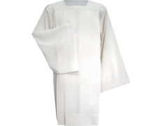 Roquete liso con cuatro pliegues