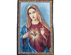 Sagrado Corazón de María - Tapiz religioso