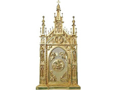 Añadir a la cesta Sagrario de bronce con expositor para Santísimo Sacramento Sagrario de bronce con expositor para Santísimo Sacramento
