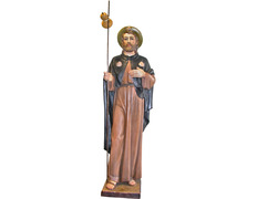 Santiago Apóstol con traje y concha de peregrino
