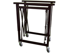 Soporte para túmulo extensible con ruedas