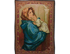 Tapiz de la Virgen con Niño (Madonnina) de Ferruzi