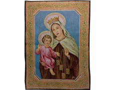 Tapiz día de la Virgen del Carmen, 16 de Julio
