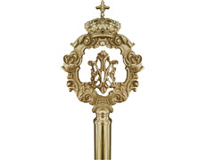 Varas marianas para Hermandad dorado