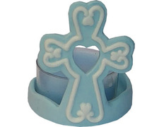 Añadir a la cesta Recuerdos de Bautizo con velas azul Recuerdos de Bautizo con velas azul