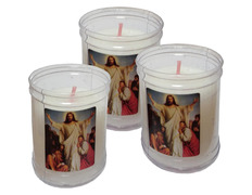 Añadir a la cesta Velón de Pascua Jesús Resucitado | Caja 100 u. Velón de Pascua Jesús Resucitado | Caja 100 u.