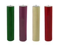 Añadir a la cesta Velas de cera líquida | Adviento | Cuatro colores | 25 cm. Velas de cera líquida | Adviento | Cuatro colores | 25 cm.