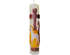 Añadir a la cesta Velas de altar decoradas a juego con Cirios Pascuales Velas de altar decoradas a juego con Cirios Pascuales