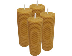 Añadir a la cesta Velas de cera de abeja | 4 velas naturales Velas de cera de abeja | 4 velas naturales